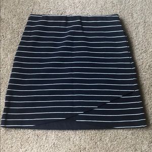 Navy LOFT Skirt